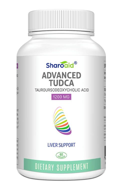 Sharoaid TUDCA Liver Support Supplements 1200 mg 60 Capsul. Usa Version.4048.