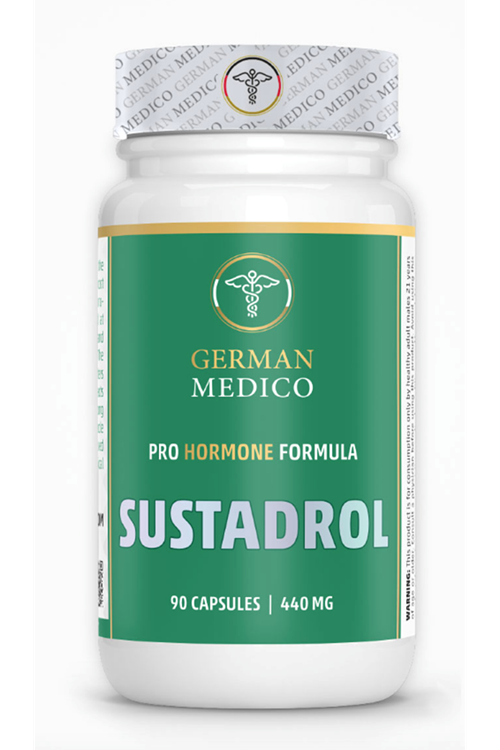 German Medıco SUSTADROL 440mg 90 Capsul. (Verıfy + Kare Kod Mevcut) Orj Ürün.3955