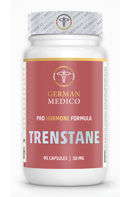 German Medıco TRENSTANE 30mg 90 Capsul. (Verıfy + Kare Kod Mevcut) Orj Ürün.3951