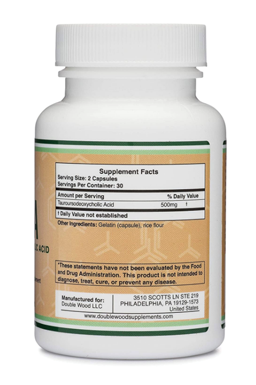 Double Wood Tudca 500mg  60x2: 120 Capsul.Abd Menşei 4194