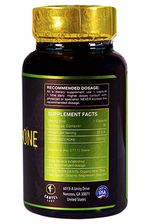 Cartel Labz Adrenosterone 100mg 90 Capsul.MADE IN USA..4550.