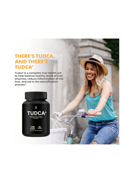 HUMANX TUDCA+ 1000mg 60 Capsul (Tauroursodeoxycholic Acid) - USA Amazon Best Seller.57.