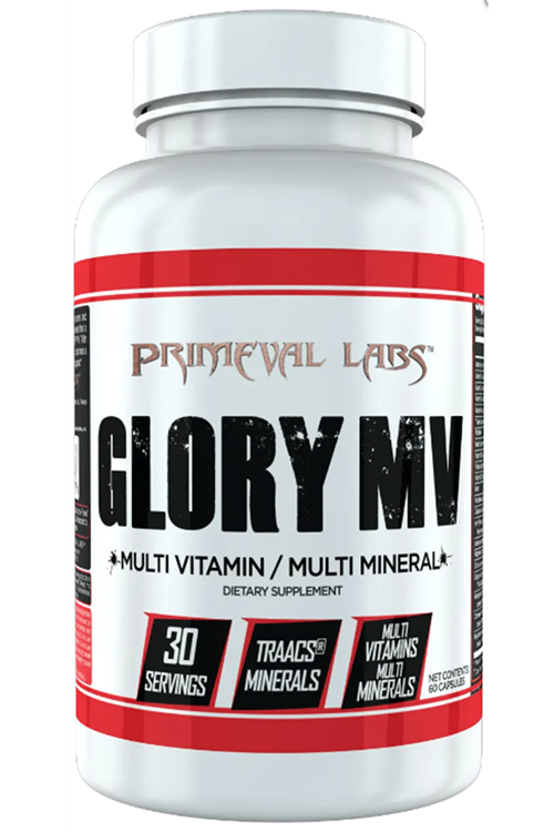 Primeval Labs Glory MV: Multivitamin / Minerals for the Masses 30 Servis 60 Capsul.Usa.3536