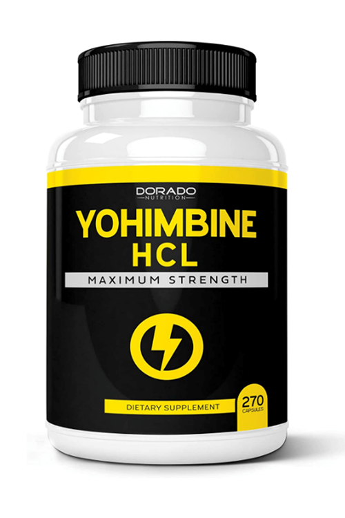 DORADO Nutrıtıon Yohimbine HCL 5mg 270 Capsules. USA Amazon Best Seller.3840