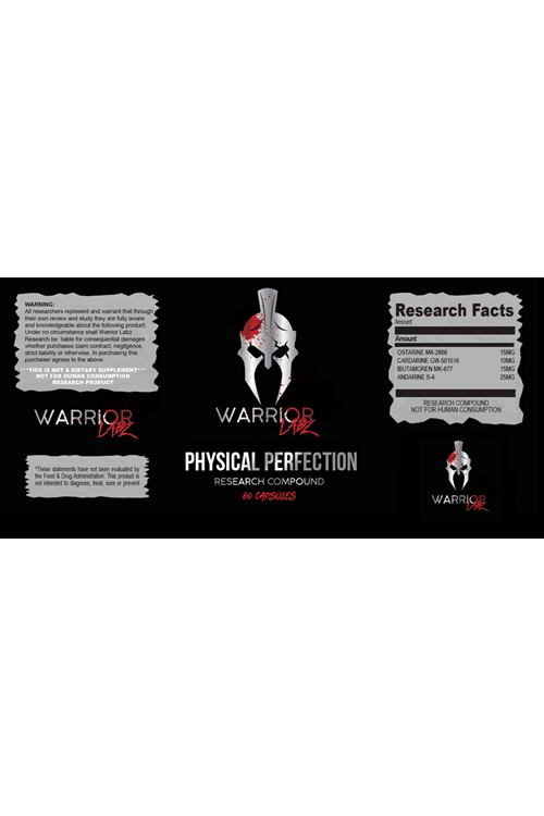 Warrıor Labz Physical Perfection 4 Ester İçerikli  60 Capsules. USA.52.