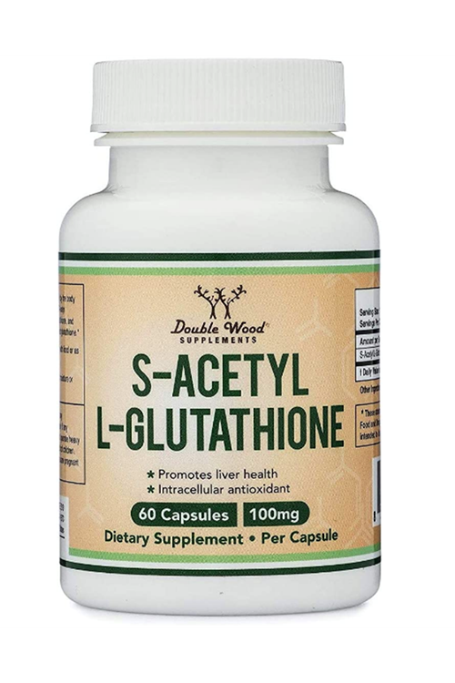Double Wood (Ösg Özel Sporcu Gıdaları) S-Acetyl L-Glutathione  100mg 60 Capsul.45.