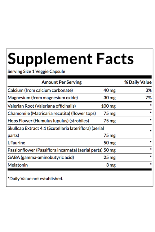 Swanson Slep Essentials (Özelsporcugıdaları) Includes GABA and 60 Capsul. Abd Menşei.32.