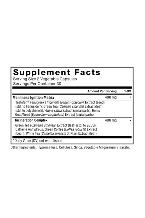 Force Factor Test X180 IGNITE  Testofen,GreenTea,HornyGoat,EGCG,Cafeıne 60 Capsul. USA.3537
