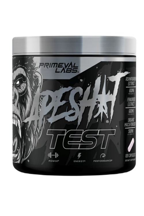 Prımeval Labs Apesh*t Test (Zinc-Fenugrek-Maca-Tribulus-Longjack-Glycine) 120 Capsules. USA.3940