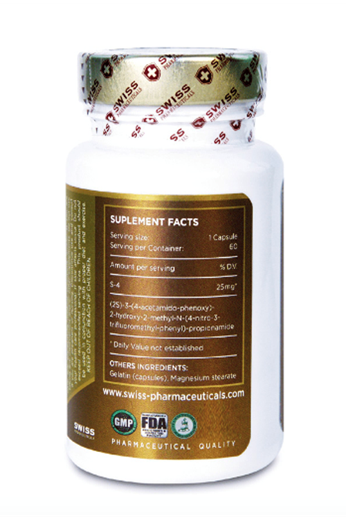 Swiss Pharmaceuticals ANDRNE S-4  25mg  60 Capsul.4551