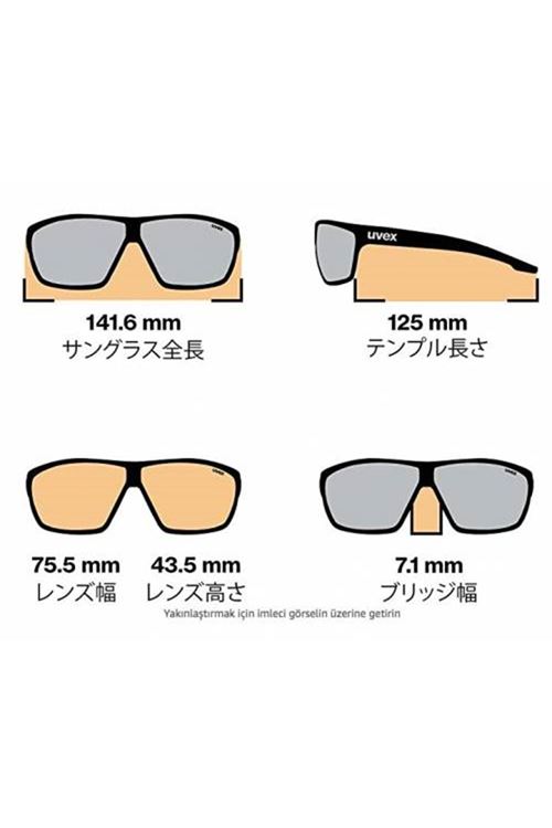 UVEX 612VL Variomatic Fotokromik Lensli Güneş Gözlüğü Sürüş Unısex Işığa Duyarlı Güneş Gözlüğü. ORJ GERMANY