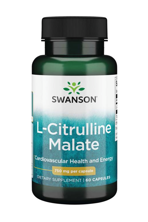 Swanson Premium- L-Citrulline Malate 750mg 60 Capsul. Orj Usa Version.4034