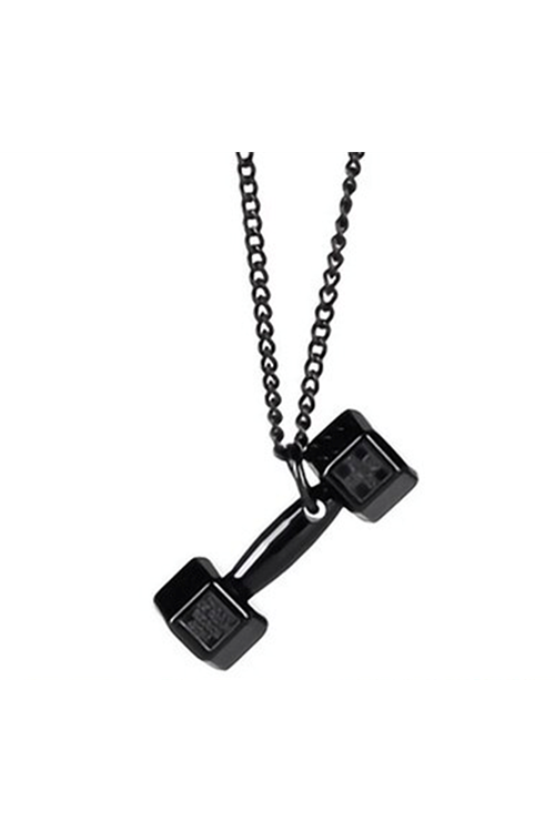 Paslanmaz Çelik Kolye Black Color+Çelik Zincir Hediyeli (Kargo Alıcıya Aittir)