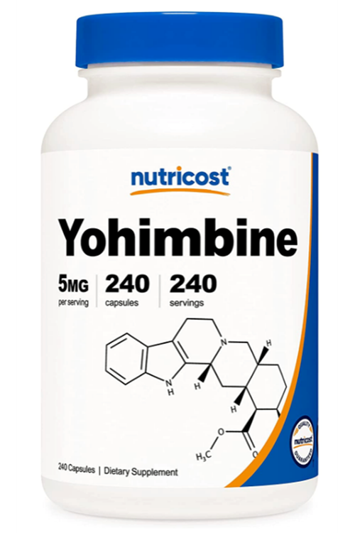 Nutricost Yohimbine HCI 5mg 240 Capsul.Usa Version.Abd Menşei 4142