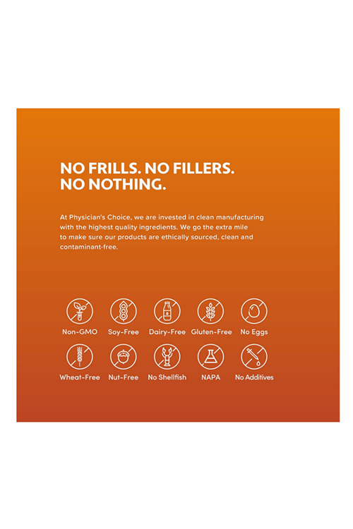 Physician'sChoice KSM-66 Ashwaganda 1000mg 60 Capsul Black Pepper.USA MENŞEİ.47.