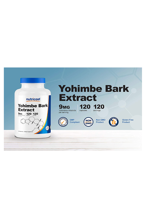 Nutricost  Yohımbe  450mg  -9mg  120 Capsul Abd Menşei.36.