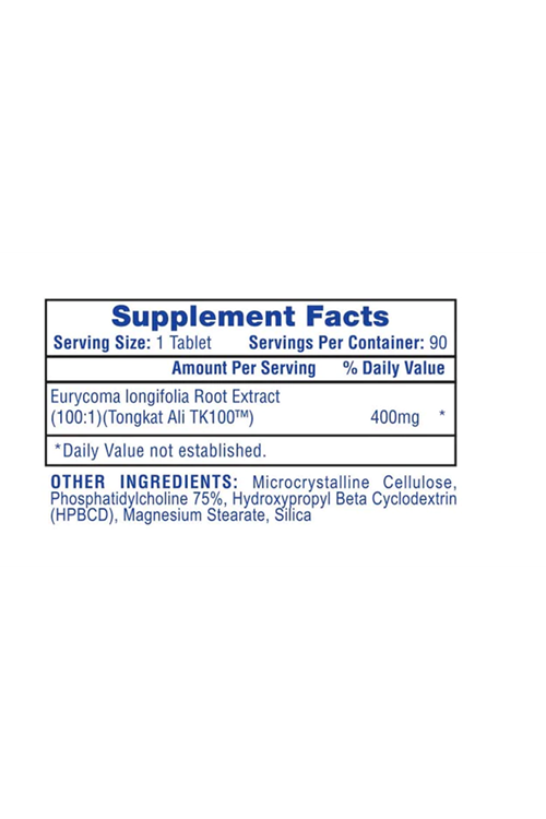 Hi-Tech Pharmaceuticals Tongkat Ali Extract 100:1 90 Tablet.Abd Meşei 41.