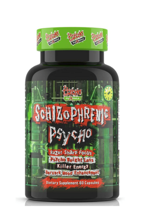 Psycho Pharma Schizophrenic Psycho 60 Capsul (EXP:05.18.2025).Usa Version 44.