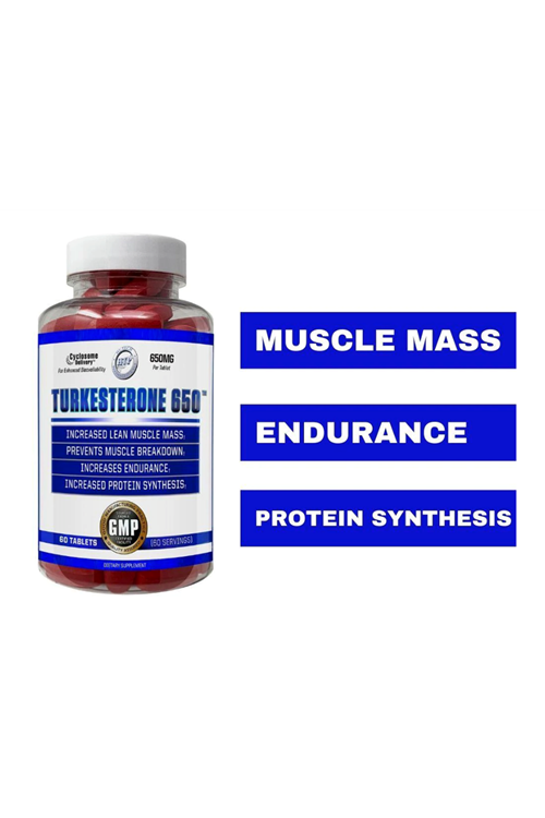 Hi-Tech Pharmaceuticals Turkes/terone 650 60 Tablet. 3850