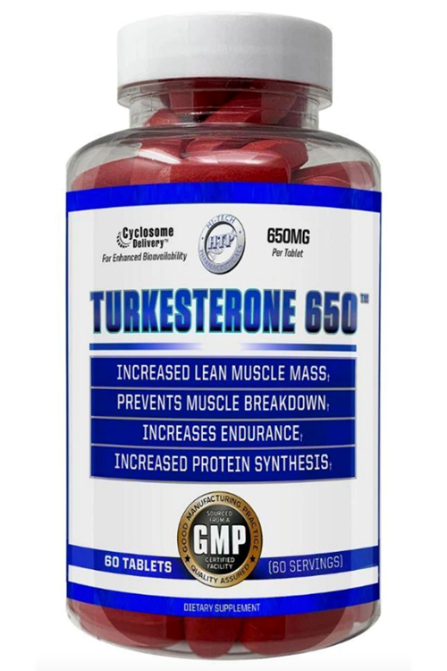 Hi-Tech Pharmaceuticals Turkesterone 650 60 Tablet.50.