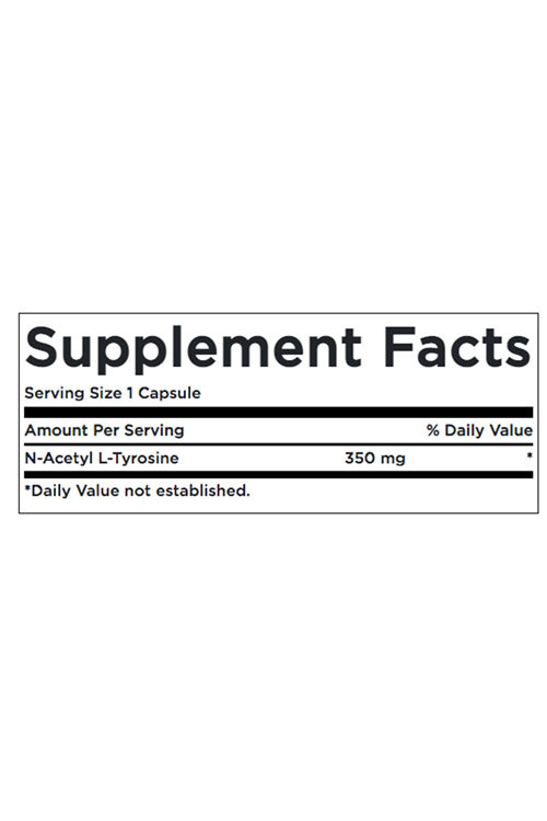 Swanson N-Acetyl L-Tyrosine 350mg 60 Capsul.Abd Menşei.37
