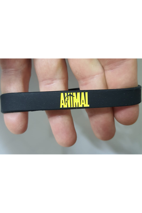 ANIMAL Silikon Bileklik Orıjınal Amerikan Dizayn.(KARGO ÜCRETİ ALICIYA AİTTİR)