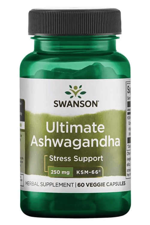 Swanson  Ultimate - KSM-66 250mg 60 Veg Capsul.Abd Menşei.
