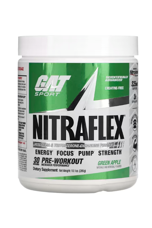 GAT  NITRAFLEX DMAE and Pre WORKOUT 285 Gr 30 Servis.Usa Version.Avrupa İçerikli Değildir!!.52.