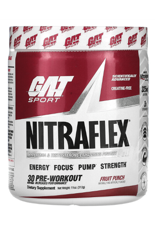 GAT  NITRAFLEX DMAE and Pre WORKOUT 285 Gr 30 Servis.Usa Version.Avrupa İçerikli Değildir!!.52.