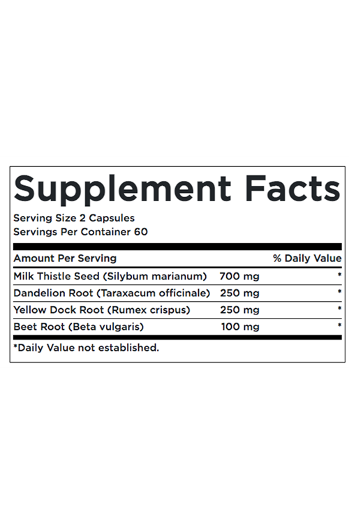Swanson Milk Thistle Dandelion & Yellow Dock 120 Capsul.Abd Menşei.31.