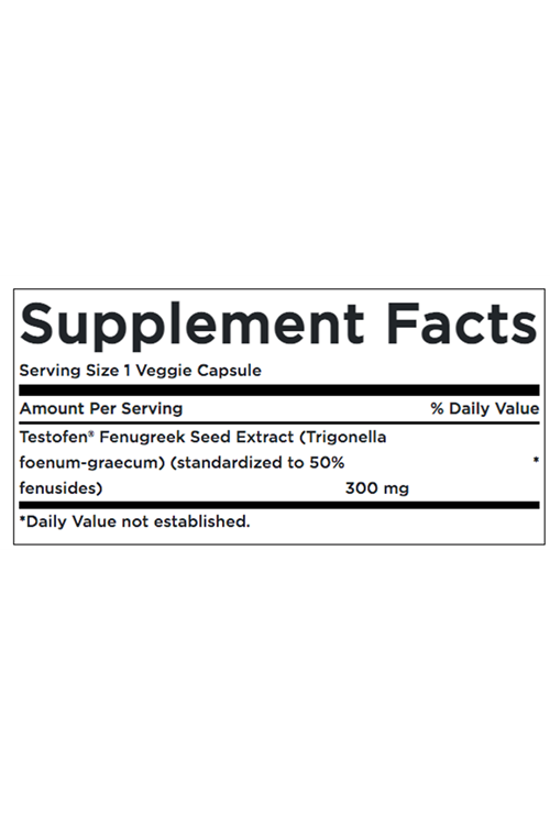 Swanson Fenugreek Extract - Featuring Testofen 60 Capsul.Abd Menşei. 3957