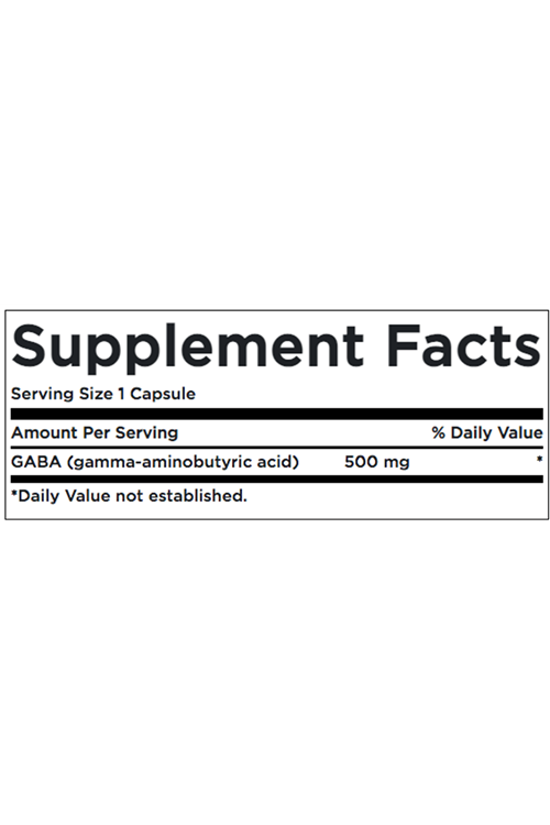 Swanson Premium  GA.BA   High Potency 500mg 100 Capsul.Abd Menşei.32.