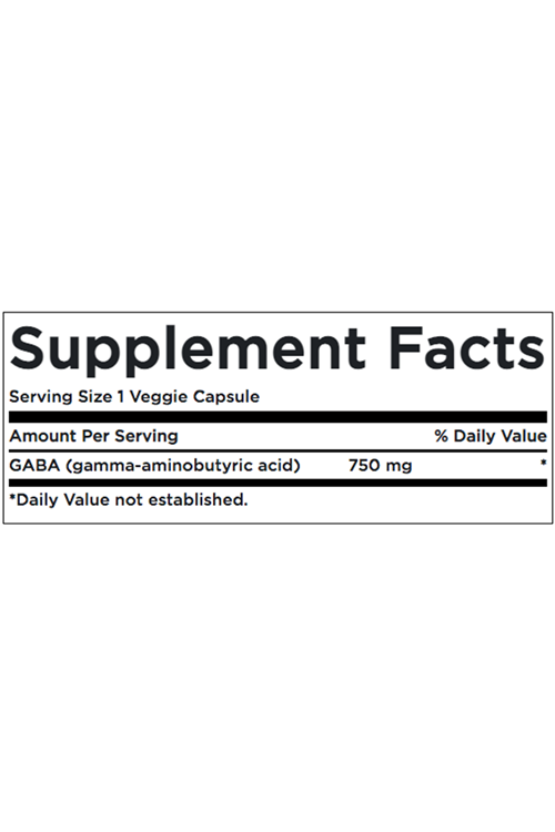 Swanson Ultra- GABA - Maximum Strength  750mg 60 Veg Capsul. USA Version