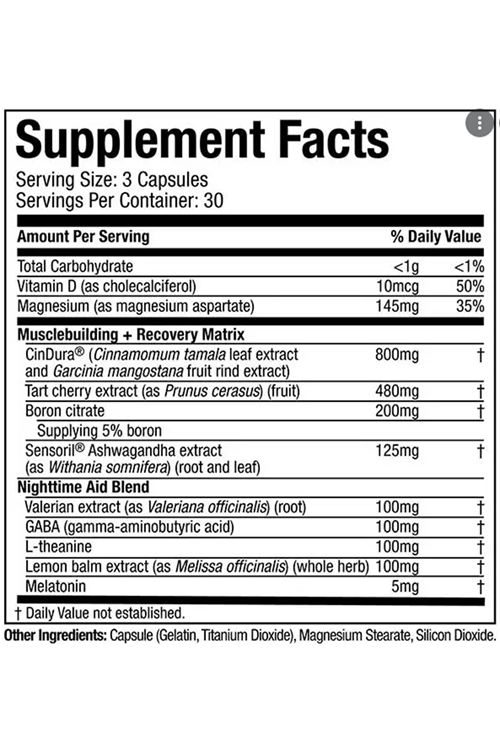 MuscleTech Performance Series Muscle Builder PM, 90 Capsul.USA MENŞEİ. 3741