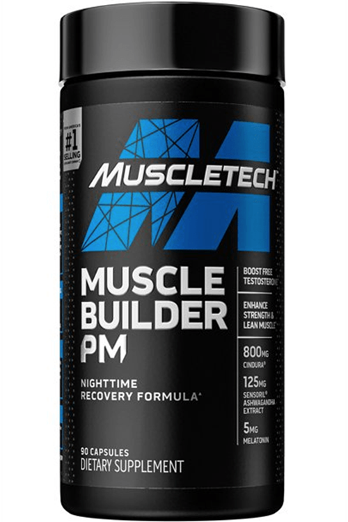 MuscleTech Performance Series Muscle Builder PM, 90 Capsul.USA MENŞEİ. 3741