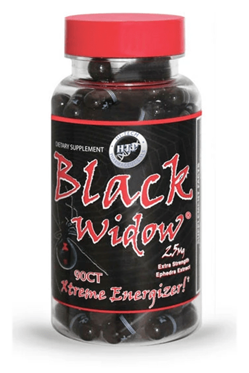 Hi-Tech Pharmaceuticals Black Widow®Ephedra ve DMHA (Fat Loos Fat Burning) 90 Capsul.40.