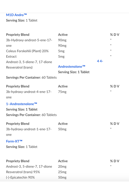 LG Sciences PROHORMON Bulking Andro Kit ( 90 Tablet + 60 Tablet + 60 Tablet + 90 Tablet ) ABD MENŞEİ.113.