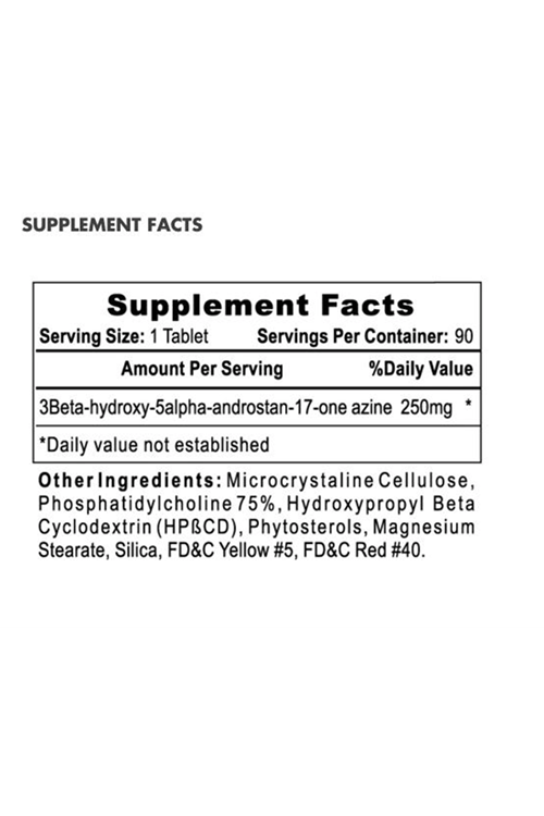 Hi-Tech Pharmaceuticals DMZ Dymethazıne 250mg 90 Tablet.USA.3754