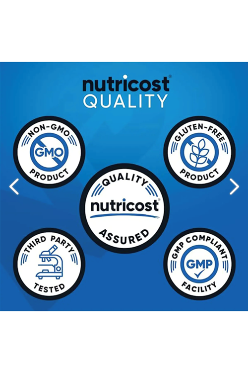 Nutricost HMB (Beta-Hydroxy Beta-Methylbutyrate) 1000mg (120 Capsules) USA.4036