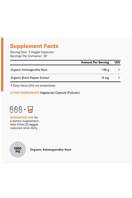 Physician's Choice Organic  1 Serviste 1950mg+15mg Organic Black Pepper 90 Veggie Capsul.Usa Version.46.