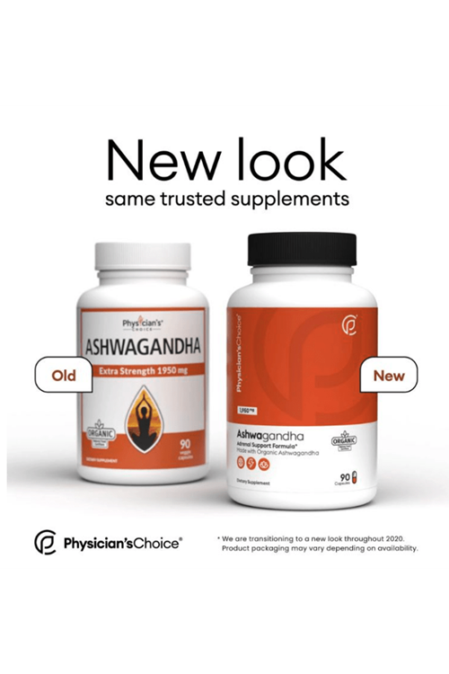 Physician's Choice Organic  1 Serviste 1950mg+15mg Organic Black Pepper 90 Veggie Capsul.Usa Version.46.