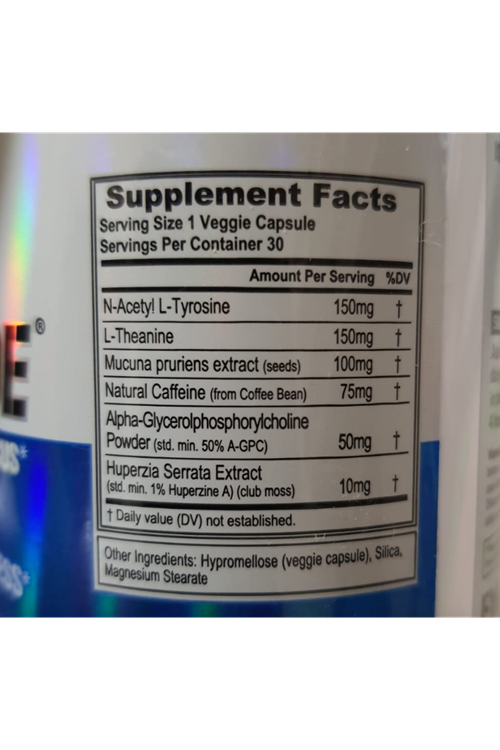 EVLUTION NUTRITION FocusMode, 30 Capsules.Usa Version.4031