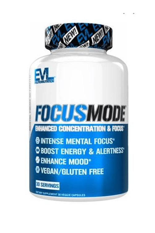 EVLUTION NUTRITION FocusMode, 30 Capsules.Usa Version.4031