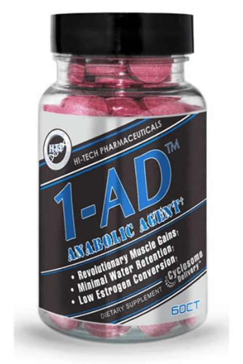 Hi-Tech Pharmaceuticals 1-AD 60 Tablet ANABOLIC AGENT Prohormon.4056