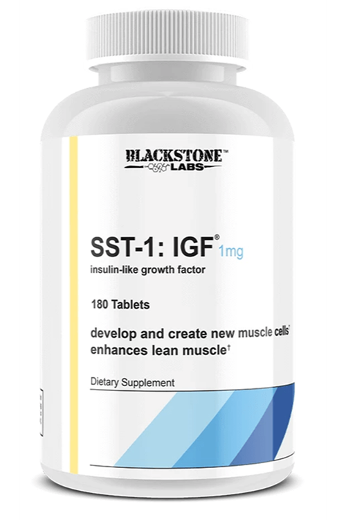 Blackstone SST-1: IGF-1mg 45 Servings 180 Tablet.Abd Menşei.4090