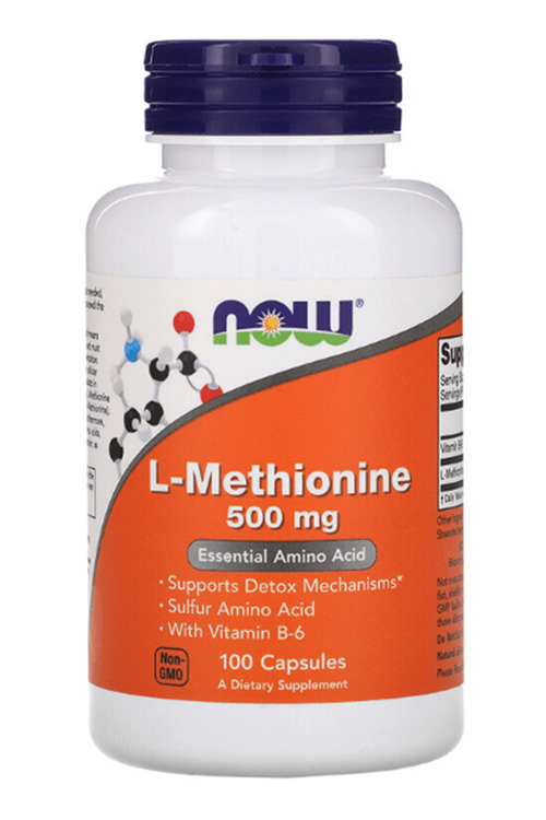 Now  L-Methionine 500mg 100 Capsul. Usa Menşei.3934