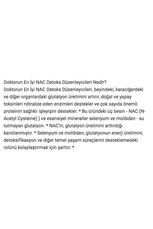 Doctor's Best  N-Acetyl L-Cysteine N.A.C Detox 180 Veggie Capsul.44.
