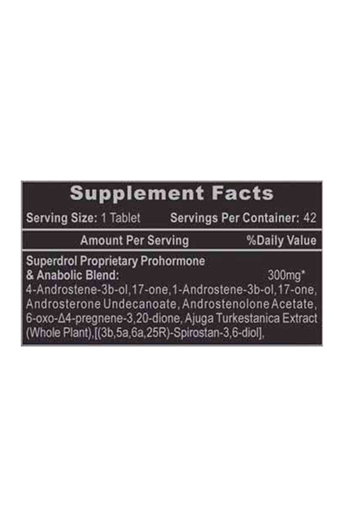 Hi-Tech Pharmaceuticals Superdrol 42 Tablet .Abd Menşei.54.