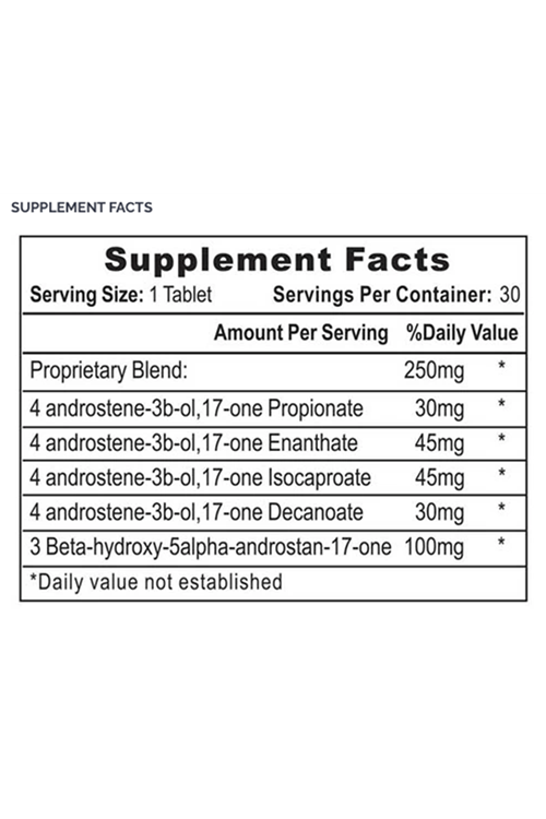 Hi-Tech Pharmaceuticals Sustanon  250 Prohor/mon ve Testos teron Bir Arada 30 Tablet. Usa Menşei.58.
