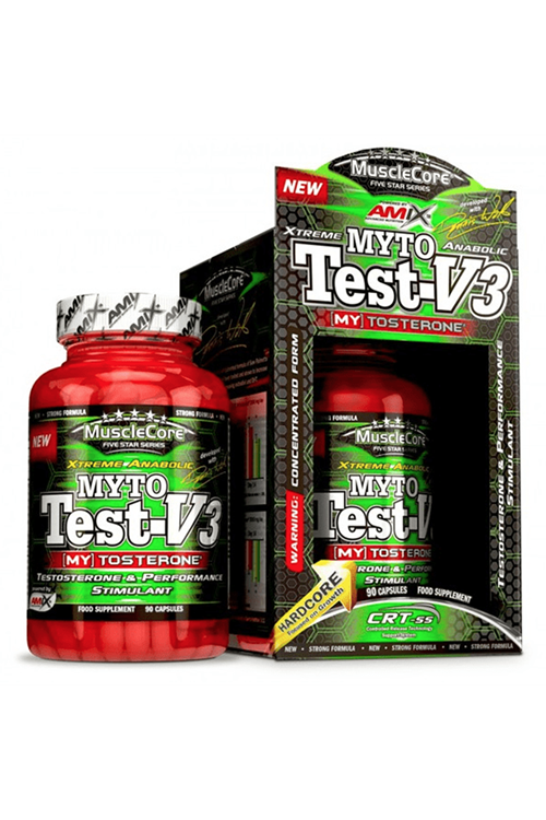 AMIX MYTO TEST-V3  DAA+TESTOFEN+ZİNC+MACA+DAMİANA  - 90 CAPSUL. United Kingdom.3872.